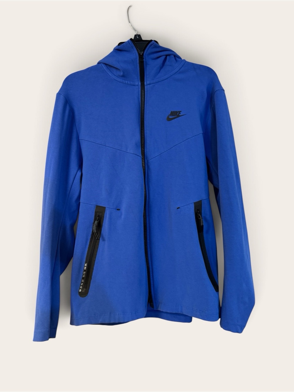 Nike Tech Fleece Full Zip Hoodie Mens M Medium Royal Blue Windrunner